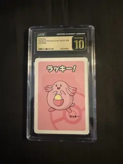 CGC 10 Pristine Chansey Old Maid 2019 - Pokemon - Gem Mint - Image 1