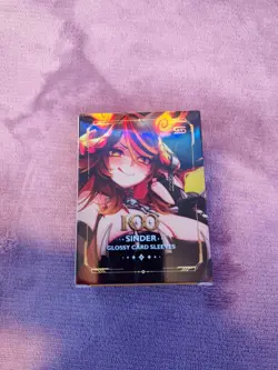 GamerSupps VCard Rising Stars Card Sinder, 100 Matte Card Sleeves - Image 1