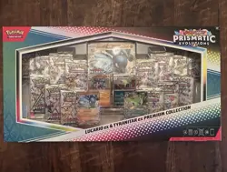 Pokemon Lucario EX Tyranitar EX Premium Collection Box Prismatic Evolutions TCG - Image 1