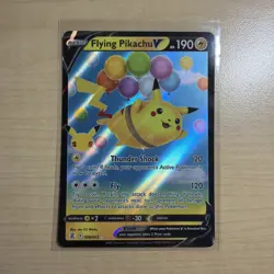 Flying Pikachu V - 006/025 - Pokemon Celebrations Sword Shield Rare Card NM - Image 1