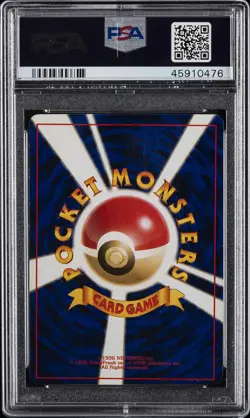 1996 POKEMON JPN BASIC #65 ALAKAZAM-HOLO PSA 9 OC - Image 2