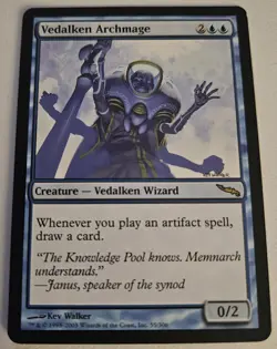 MTG Vedalken Archmage Mirrodin Regular - Image 1