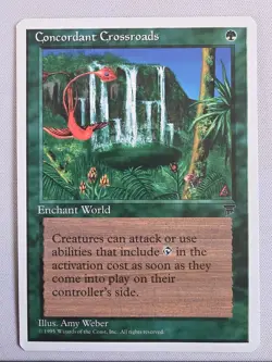 MTG, Concordant Crossroads, Chronicles Regular, NM - Image 1