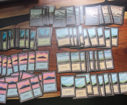 Magic MTG FBB Basic Lands Lot 200+ Italian black border www_MoxBeta_com - Image 4