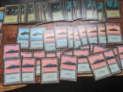 Magic MTG FBB Basic Lands Lot 200+ Italian black border www_MoxBeta_com - Image 5