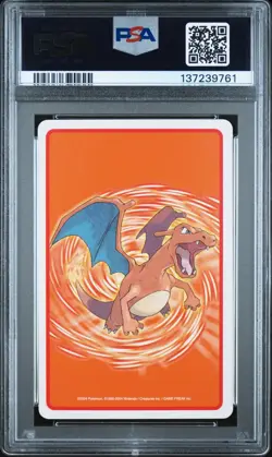 Pokemon Blastoise King Of Spades Fire Red Playing Cards 2004 PSA 10 Gem Mint - Image 2