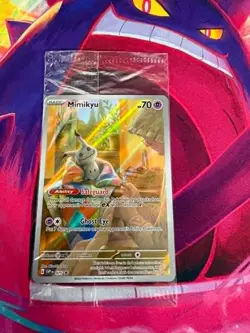 Mimikyu SVP075 Paldean Fates Promo Sealed Near Mint Pokemon TCG - Image 1