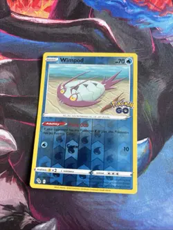 Wimpod 025/078 Common Pokemon GO Pokemon Reverse Holo Near Mint - Image 1
