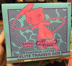 Fusion Strike Pokemon Center Sword and Shield Elite Trainer Box ETB With Case - Image 2
