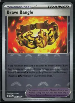 Brave Bangle 080/086 White Flare Uncommon Pokemon Pokeball - Image 1