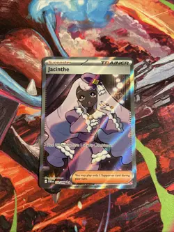 Jacinthe 110/088 Full Art Trainer Perfect Order Pokemon NM - Image 1