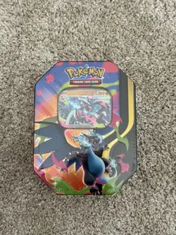 Pokemon TCG Mega Charizard Ex Tin - Image 1