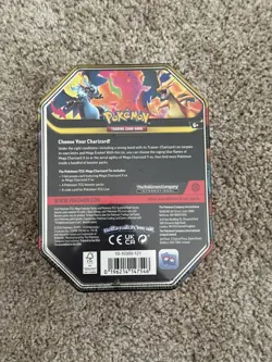 Pokemon TCG Mega Charizard Ex Tin - Image 2