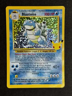 Blastoise 2/102 Celebrations Classic Collection Pokemon TCG NM/MINT - Image 1