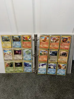 Vintage Pokemon Cards Binder Collection Lot of 198 Cards - Image 4