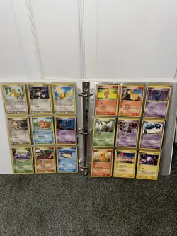 Vintage Pokemon Cards Binder Collection Lot of 198 Cards - Image 5