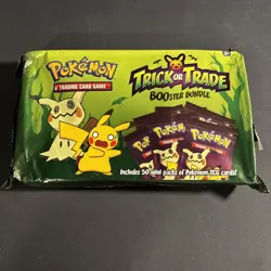 Pokemon TCG 2023 Trick or Trade Cards Booster Bundle 50 Mini Packs New & Sealed 820650852572 - Image 1