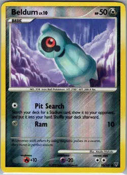 Beldum 90/147 Reverse Holo Supreme Victors - Pokemon Card - NM - Image 1