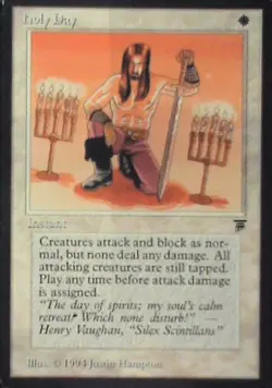 Holy Day - Legends: #20, Magic: The Gathering Nm C307 - Image 1