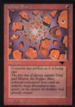 Artifact Blast - Antiquities: #22, Magic: The Gathering Lp C327 - Image 1