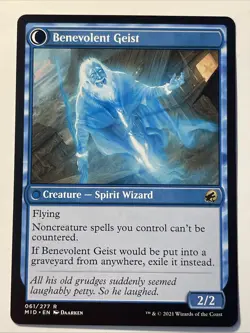 Malevolent hermit Midnight Hunt 2021 Mtg Magic The Gathering Human Wizard - Image 2