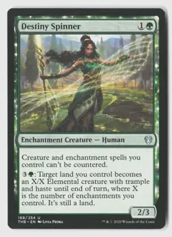 Destiny Spinner 168 Uncommon Theros Beyond Death Magic: The Gathering Near Mint - Image 1