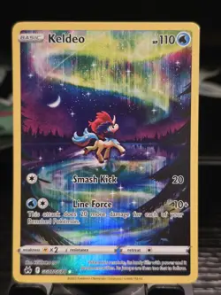 Pokemon TCG Crown Zenith Galarian Gallery Keldeo GG07/GG70 UR Full Art Holo - Image 1