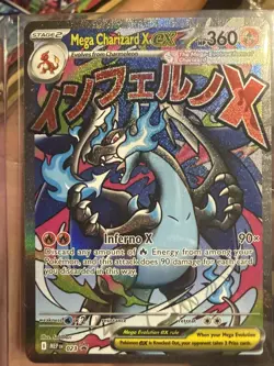 Pokemon TCG Mega Charizard X EX Black Star Promo 23 Mint Condition - Image 1