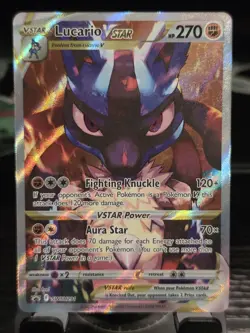 Pokemon TCG Lucario VSTAR Promo Crown Zenith - Image 1