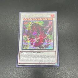 YuGiOh Snake-Eyes Vengeance Dragon ALIN-AE040 Secret Asian English A - Image 1
