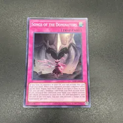 YuGiOh Songs of the Dominators ALIN-AE078 Super Asian English A - Image 1
