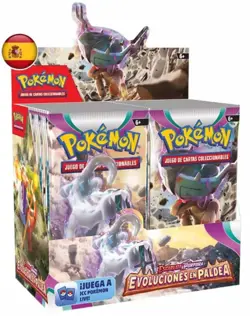 Pokemon TCG Scarlet & Violet Paldea Evolved Booster Box (36 Packs) Spanish - Image 1