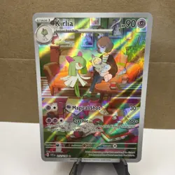 Pokemon Kirlia Illustration Rare Full Art Holo SV01 212/198 English - Image 1