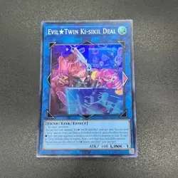 YuGiOh Evil Twin Ki-sikil Deal ALIN-AE052 Super Asian English A - Image 1