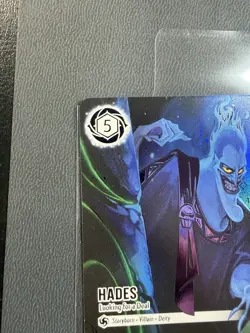 Hades 242/204 Iconic Looking for a Deal Near Mint Whispers Disney Lorcana TCG - Image 3