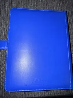 Pokemon Trading Card Game Premium Snap Binder Blue w/ Sleeves - Used - Image 5