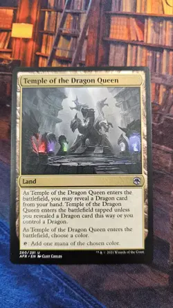 Temple of the Dragon Queen Adventures in the Forgotten Realms Regular - Image 1
