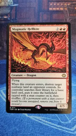 Magmatic Hellkite Tarkir: Dragonstorm Regular - Image 1