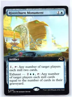Riverchurn Monument Extended Art Aetherdrift 381 nonfoil - Image 1