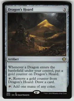 Dragon's Hoard Rare Starter Commander Decks 264 MTG Near Mint 2022 - Image 1