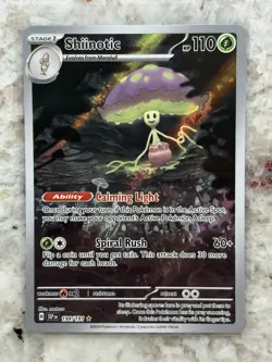 Pokemon TCG Shiinotic Holo Illustration Rare Card 194/191 Surging Sparks - Image 1