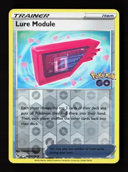Lure Module 067/078 Uncommon Pokemon GO Pokemon Reverse Holo Near Mint - Image 1