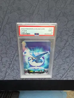 Pokemon: Latios #197 Zukancard 2003 Part 2 Non-holo Vintage - PSA 9 - C96 - Image 4