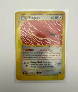 Pidgeot 23/165 Expedition Base Set 2002 Reverse Holo Rare Stage 2 80 HP EN - Image 1