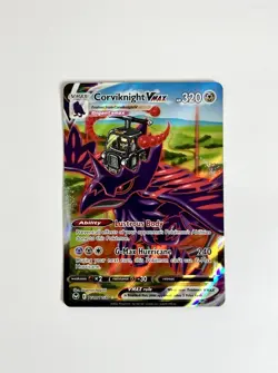 Corviknight VMax TG19/TG30 Sword & Shield Silver Tempest Trainer Gallery Pokemon - Image 1