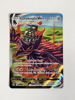 Corviknight VMax TG19/TG30 Sword & Shield Silver Tempest Trainer Gallery Pokemon - Image 2