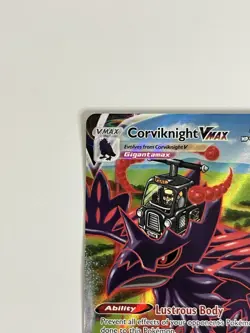 Corviknight VMax TG19/TG30 Sword & Shield Silver Tempest Trainer Gallery Pokemon - Image 3
