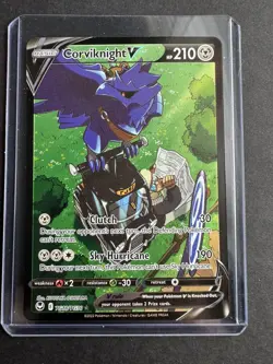 Pokemon Corviknight V TG18/TG30 SWSH Silver Tempest Trainer Gallery NM - Image 1