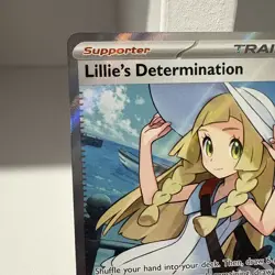 Pokemon TCG Mega Evolutions 169/132 Lillies Determination Illustration Rare NM - Image 2