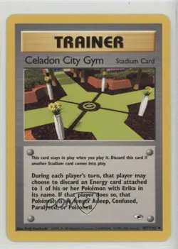 Celadon City Gym Pokemon Heroes #107 2000 - Image 1